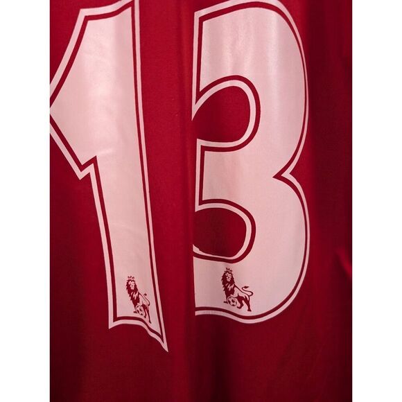 Banamex Jersey Football Shirt Red White Embroidered Patch Gool Brand Size Large - Picture 7 of 7